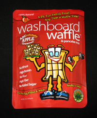 Washboard Waffle Apple/Cinnamon