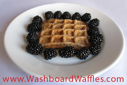 High-Protein Wheat-Free Washboard Waffles